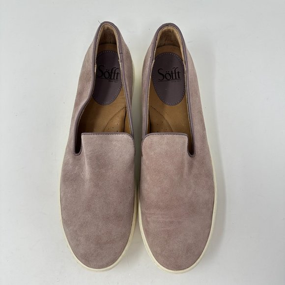 Sofft Women's Somers Slip On Shoes, Snare Tan Suede - Picture 7 of 16